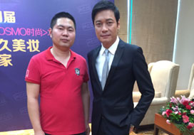 广州彩名堂与明星合影